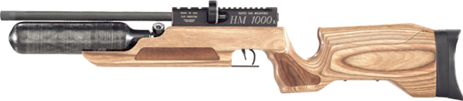 HM1000X Mini LRT Rifle .25 cal w/ Tan Laminate, RH Action