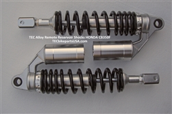 HONDA CB350F - TEC Alloy Remote Reservoir Shocks