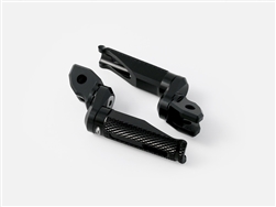 TEC Alloy CNC Adjustable Rider Foot Pegs â€“ Black