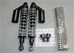 TEC Black/Chrome Front and Rear Adjustable Suspension Kit for Triumph Water-Cooled T100