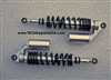 TEC Adjustable Alloy Remote Reservoir Shocks for Triumph Thruxton Scrambler