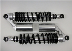 TEC Alloy Remote Reservoir Shocks for Triumph Street Cup - All Years - with ADJUSTABLE DAMPING