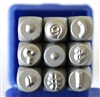 3mm Punctuation Metal Stamp Set - SG-3P