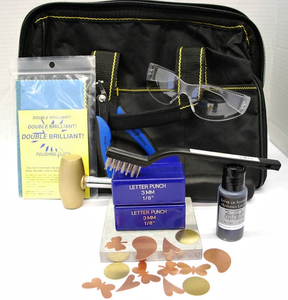 Metal Stamping Kit for Jewelry Making - Complete Jewelry Stamping Kit with