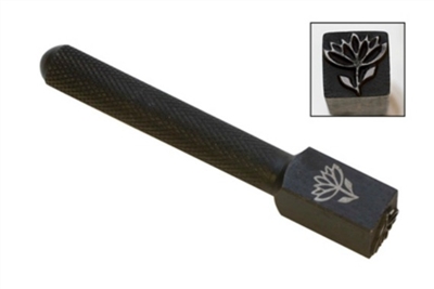 Eurotool Elite Jumbo Design Flower with Stem Metal Design Stamp - SG-PUN225.30