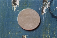 Pewter 1 1/4" Circle Metal Stamping Blank - 1 Piece - SG139.1472