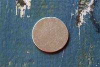 Pewter 1" Circle Metal Stamping Blank - 1 Piece - SG139.1474