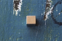 Impress Art Pewter 1/2" Large Cube Metal Stamping Blank - 1 Piece - SGAD13116