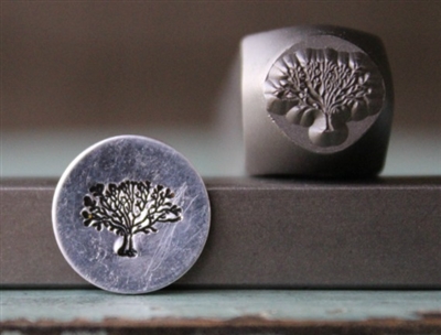 A Supply Guy Design - Medium Tree of Life Metal Design Stamp - SGCH-112