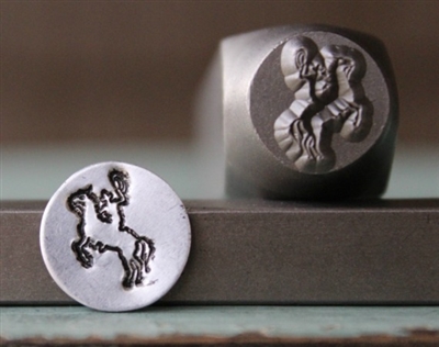 A Supply Guy Design - Cowboy Metal Design Stamp - SGCH-113