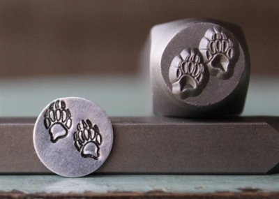 A Supply Guy Design - Bear Claws Metal Design Stamp - SGCH-114