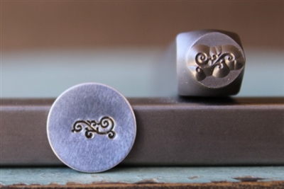 A Supply Guy Design - Scroll Border Design Metal Design Stamp - SGCH-157