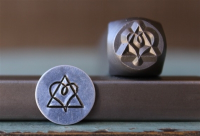 A Supply Guy Design - Adoption Symbol  Design Metal Design Stamp - SGCH-163