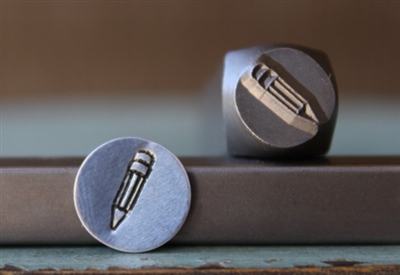 A Supply Guy Design - Pencil Design Metal Design Stamp - SGCH-167