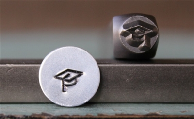 A Supply Guy Design - Graduation Cap Design Metal Design Stamp - SGCH-170