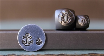 A Supply Guy Design - Anchor and Mini Anchor 2 Pack Metal Design Stamp Set - SGCH-172153