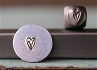 A Supply Guy Design - Heart Vine Metal Design Stamp - SGCH-181