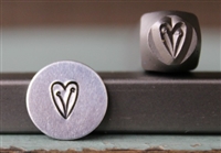A Supply Guy Design - Heart Vine Metal Design Stamp - SGCH-182