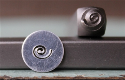 A Supply Guy Design - Swirl Metal Design Stamp - SGCH-184