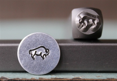 A Supply Guy Design - Buffalo Metal Design Stamp - SGCH-186