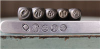 A Supply Guy Design - 5mm and 6mm Sport Metal Design 5 Stamp Set - SGCH-188236245311426
