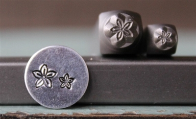 Supply Guy Design - 5mm and 3mm Flower Metal Design 2 Stamp Set - SGCH-191192