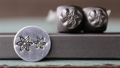 Supply Guy Design - 6mm and 4.5mm Flower Metal Design 2 Stamp Set - SGCH-193194