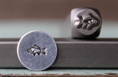 A Supply Guy Design - Fish Metal Design Stamp - SGCH-196