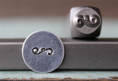 A Supply Guy Design - Scroll Border Metal Design Stamp - SGCH-199