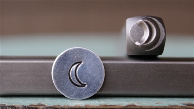 Brand New Supply Guy Design - 6mm Quarter Moon Metal Design Stamp - SGCH-202