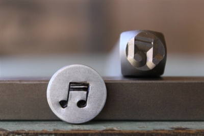 Brand New Supply Guy Design - 6mm Double Bar Music Note Metal Design Stamp - SGCH-207