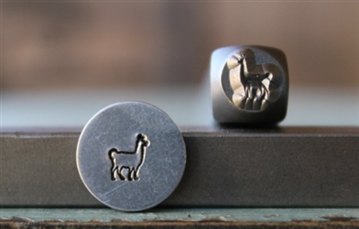 Brand New Supply Guy Design - 5mm Llama Metal Design Stamp - SGCH-219