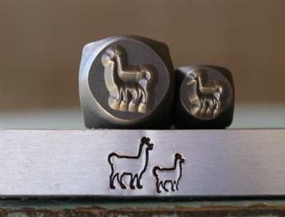 Brand New Supply Guy Design - 7mm and 5mm Llama Metal Design 2 Stamp Set - SGCH-219220