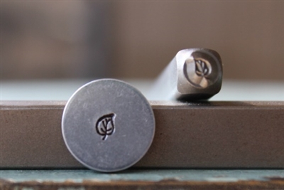 Brand New Supply Guy Design - 3mm Fat Leaf Metal Design Stamp - SGCH-230