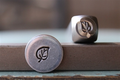 Brand New Supply Guy Design - 5mm Fat Leaf Metal Design Stamp - SGCH-231