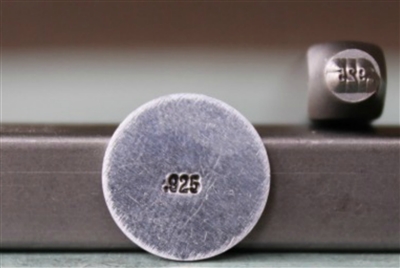 Brand New Supply Guy Design -1mm x 3mm .925 Marking Word Metal Design Stamp - SGCH-262