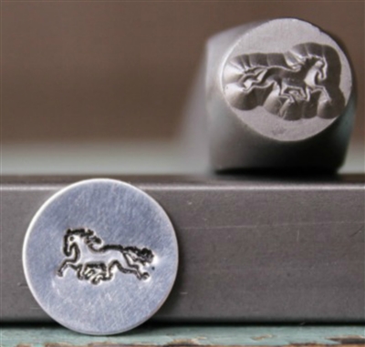 Brand New Supply Guy Design - 8mm Running Horse Metal Design Stamp - SGCH-270