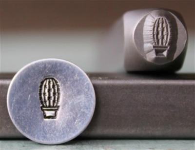 Brand New Supply Guy Design - 6mm Cactus Plant Metal Design Stamp - SGCH-284