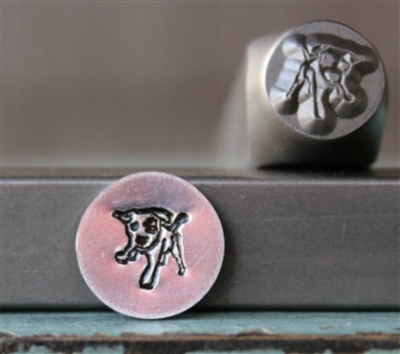 A Supply Guy Design - Puppy Dog Metal Design Stamp - SGCH-299
