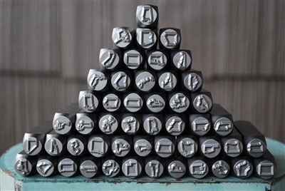 Individual 8mm (3/8") US State Metal Design Stamp (not a set) - SGCH-3/8STATE