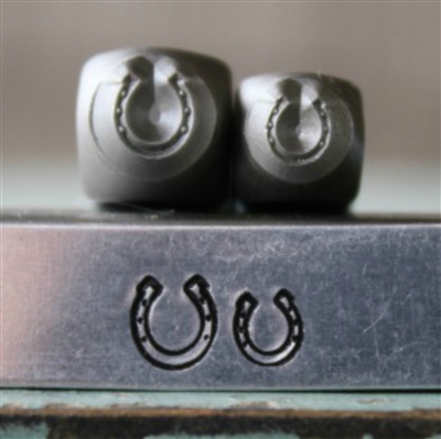 Brand New Supply Guy Design - 5mm and 4mm Horseshoe Metal Design 2 Stamp Set - SGCH-302303