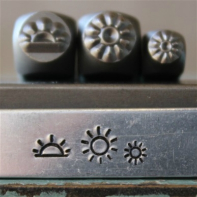 Brand New Supply Guy Design - 5mm and 3mm Sunrise, Sun & Mini Sun Metal Design 3 Stamp Set - SGCH-308309310