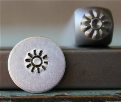 A Supply Guy Design - Simple Sun Metal Design Stamp - SGCH-309