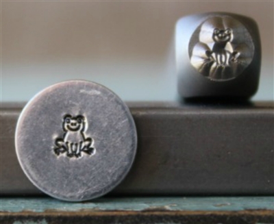 A Supply Guy Design - Baby Frog Metal Design Stamp - SGCH-318