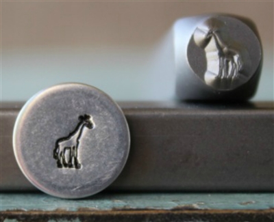 A Supply Guy Design - Baby Giraffe Metal Design Stamp - SGCH-319