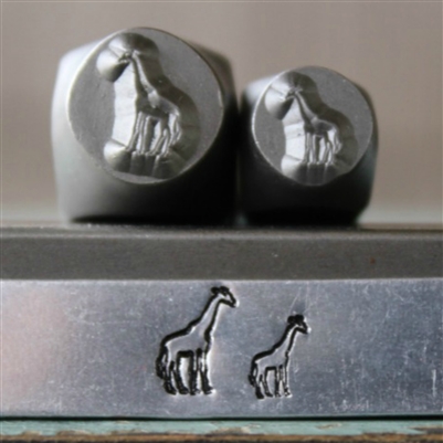 Brand New Supply Guy Design - 8mm and 6mm Giraffes Metal Design 2 Stamp Set - SGCH-319320