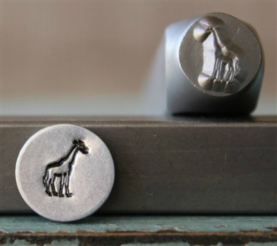 A Supply Guy Design - Mama Giraffe Metal Design Stamp - SGCH-320