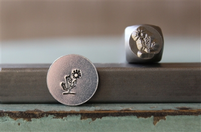A Supply Guy Design - Cactus Scene Metal Design Stamp - SGCH-383