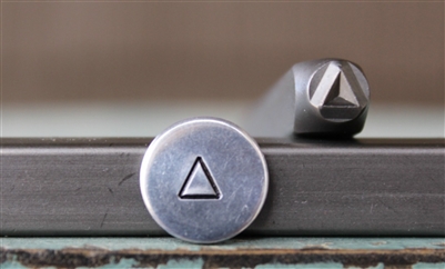 A Supply Guy Design - Small Triangle Metal Design Stamp - SGCH-396
