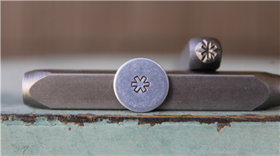 A Supply Guy Design - 4mm Medical Alert Symbol Metal Design Stamp - SGCH-430